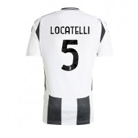 Fotballdrakt Herre Juventus Manuel Locatelli #5 Hjemmedrakt 2024-25 Kortermet